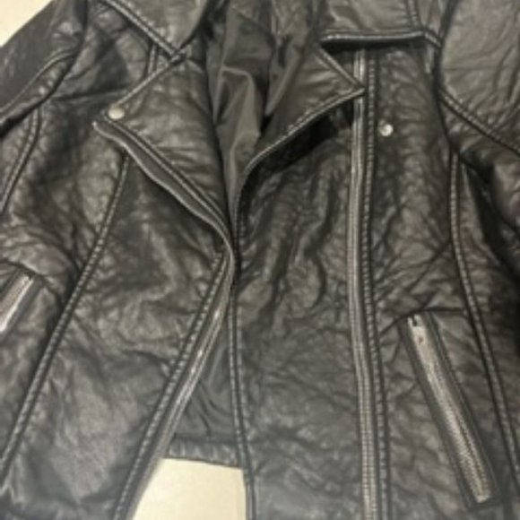 Noisy May Faux Leather Jacket - Picture 2 of 5